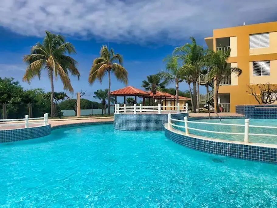 2-Br Modern Oceanfront Apt Steps From Playa Sucia Cabo Rojo Apartment