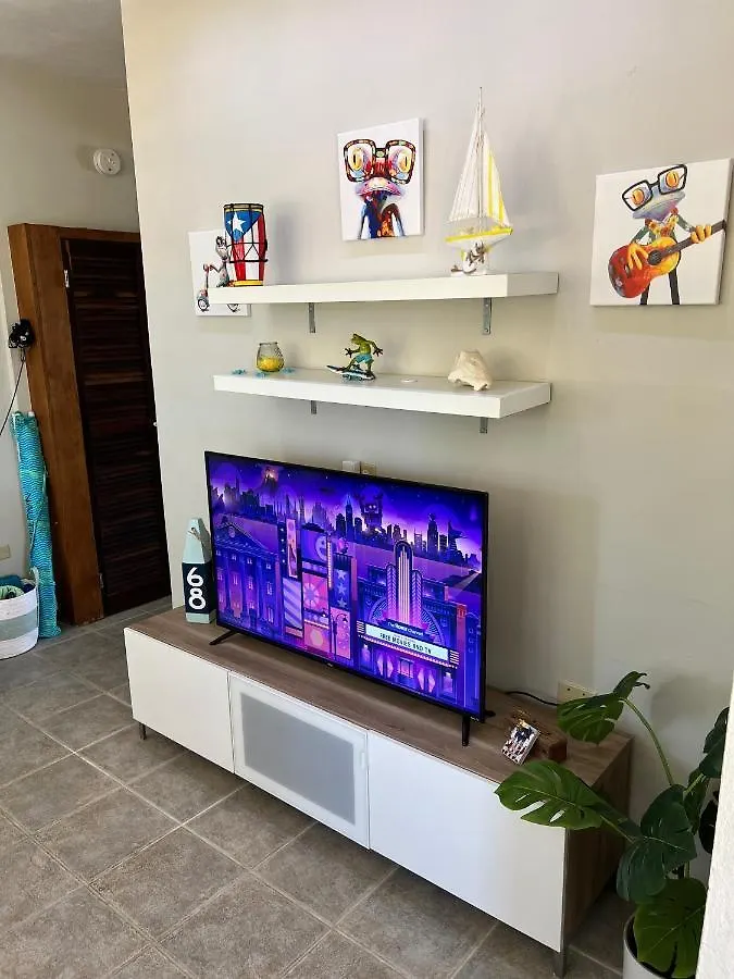 2-Br Modern Oceanfront Apt Steps From Playa Sucia Cabo Rojo